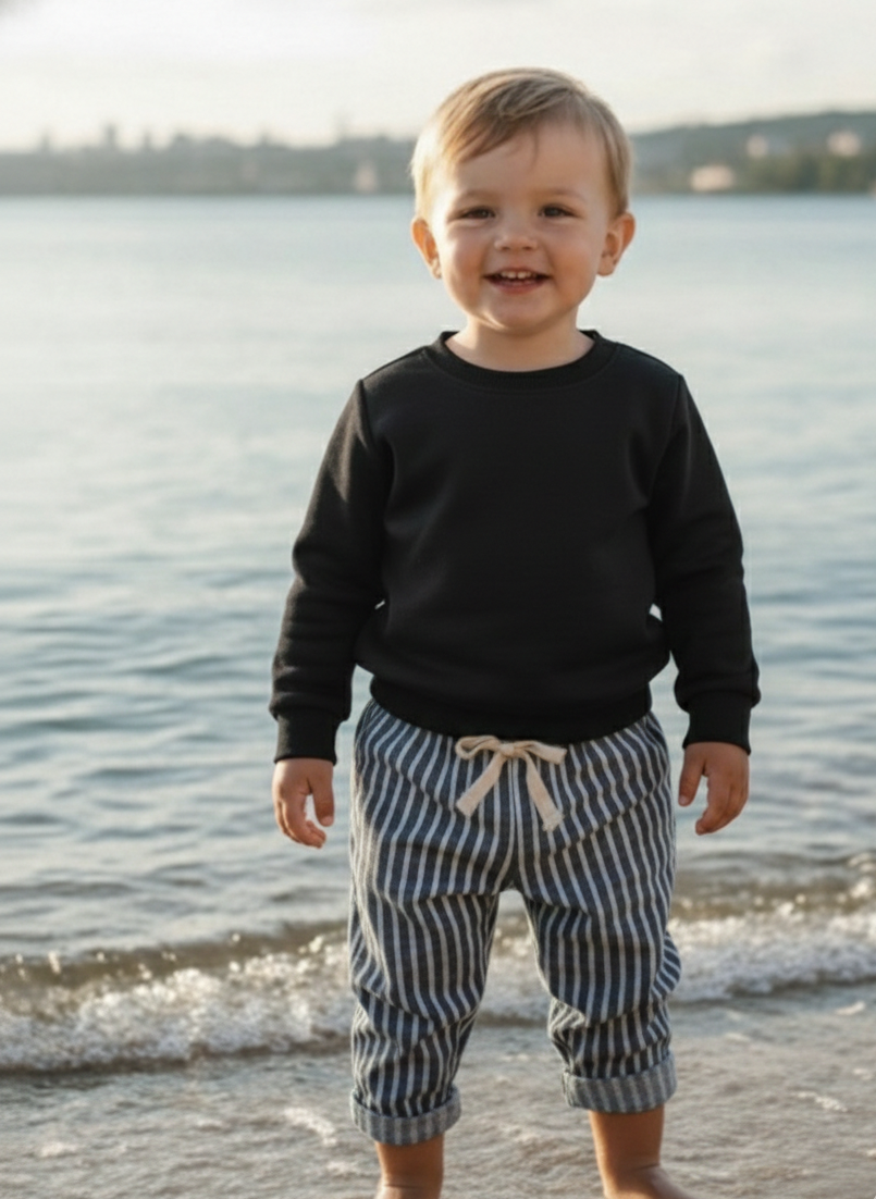 Black Charlie Lounge Set